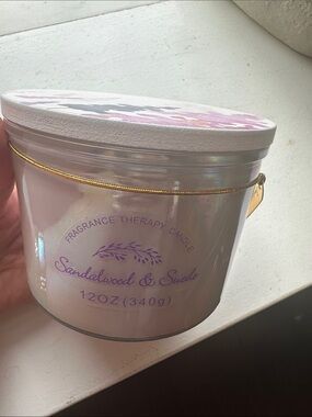Sandalwood & Suede Fragrance Therapy Candle